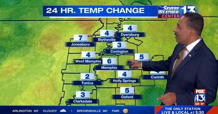 FOX13Memphis's tweet card. MEMPHIS, Tenn. - Good Monday evening, everyone: