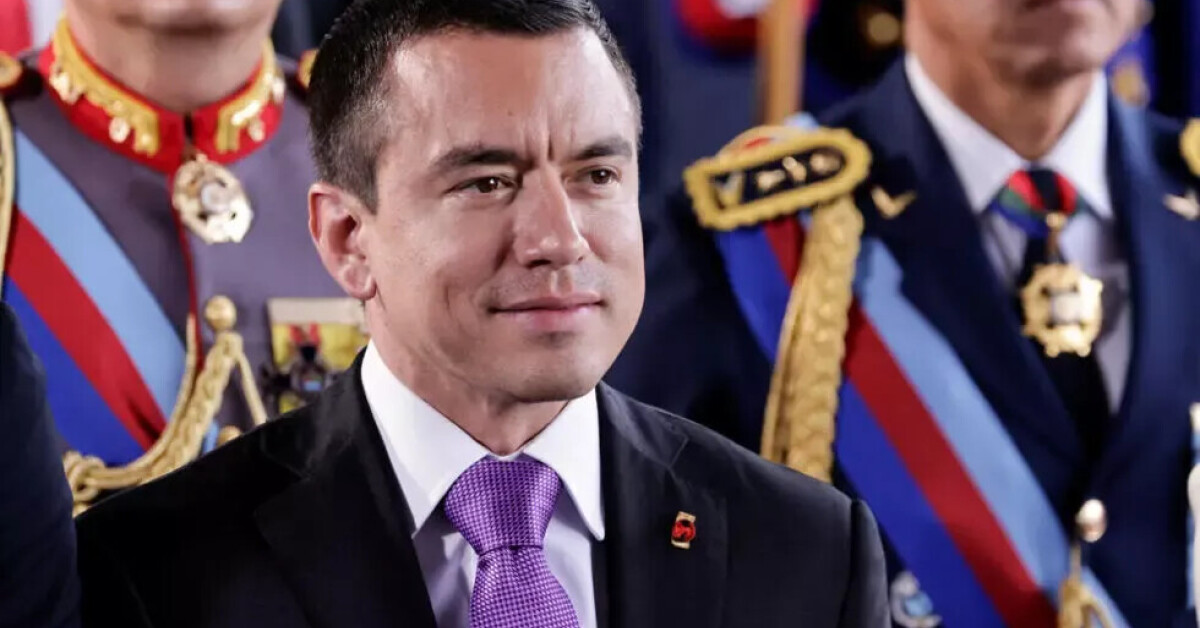 France24_es's tweet card. El presidente de Ecuador, Daniel Noboa, anunció este lunes 28 de julio que presentará en las próximas horas un proyecto de ley para regular fundaciones y organizaciones sin ánimo de lucro que, según...