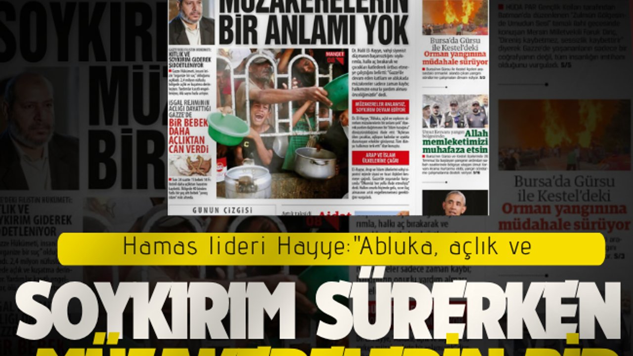 CemalCinar_'s tweet card. Dr. Halil El-Hayye, vahşi siyonist düşmanın başarısızlığını soykırımla, halkı aç bırakarak ve çocukları katlederek örtbas etmeye çalıştığını belirtti. “Gazze’de devam eden katliam ve ablukada...