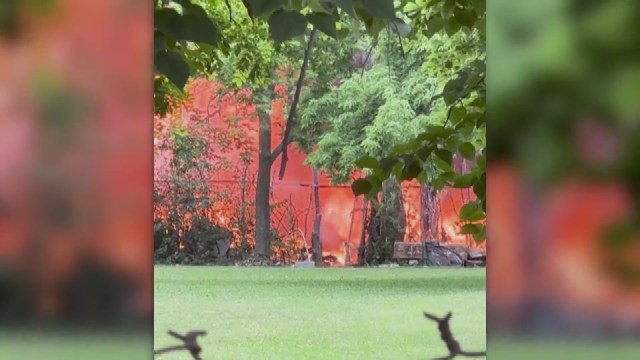WGNMorningNews's tweet card. A fire broke out at a homeless encampment in Chicago’s Legion Park on Monday, prompting the Chicago Fire Department to respond and find multiple flammable materials at the scene, while area r…