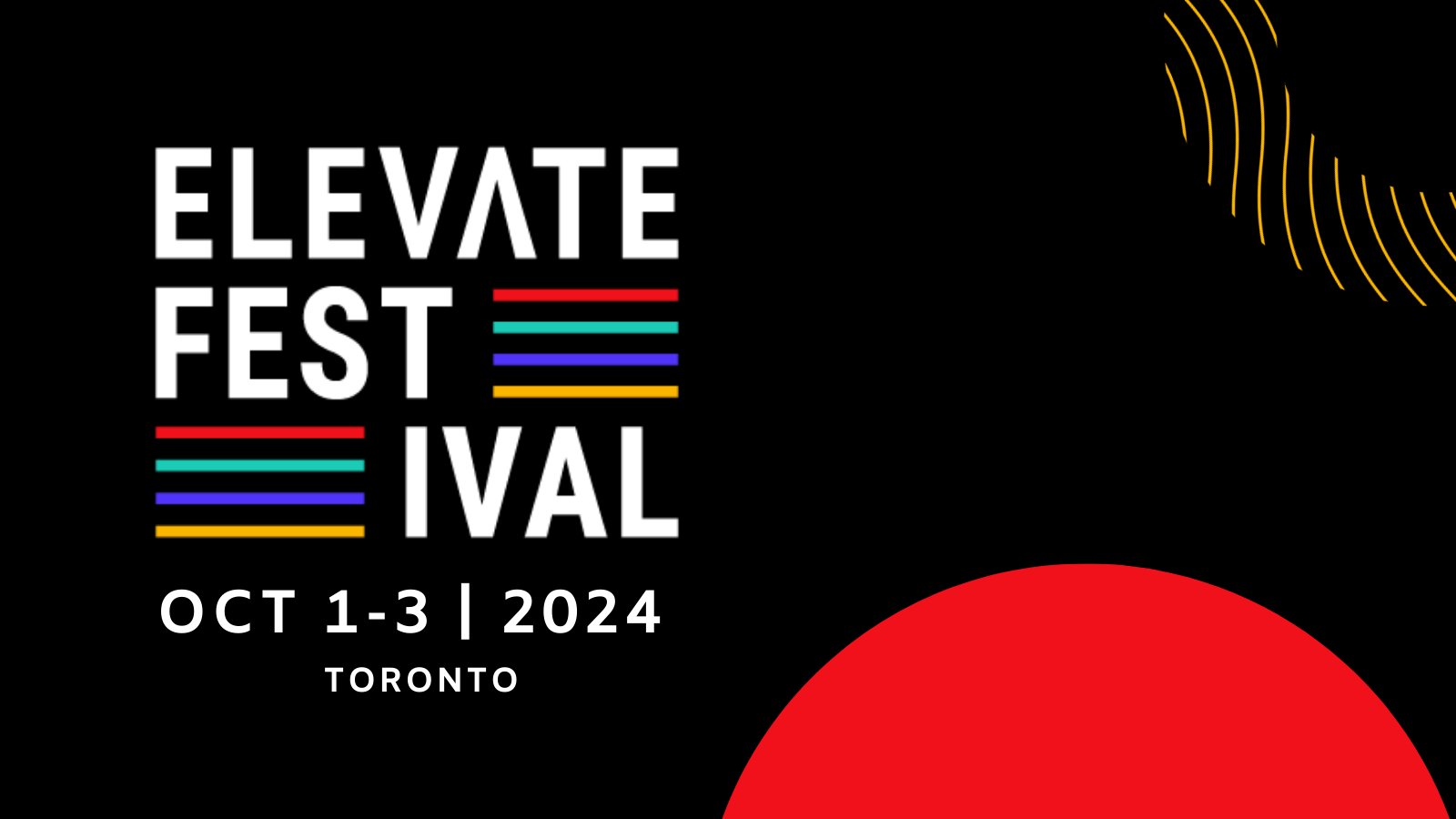 YSpaceYU's tweet card. Join us in Toronto for Elevate Festival 2024, Canada's most influential tech + innovation event, taking place from Oct 1-3, 2024.