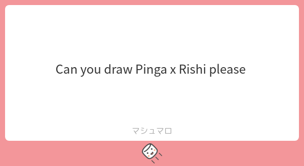 ALCdcac's tweet card. ALCさんの回答「Thank you for the marshmallow tho, I don’t take requests for illustration🥺😭🙇🏻‍♀️ 」