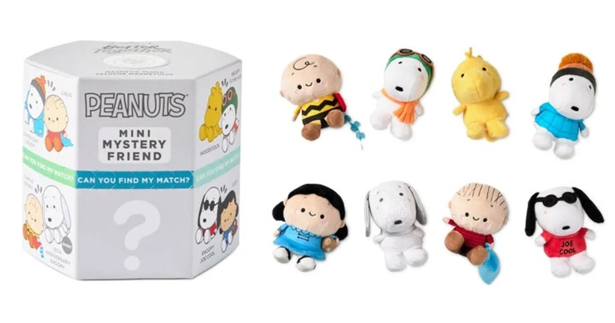 oshicoll's tweet card. 日本ホールマークより、Peanuts™75周年を記念した「Better Together」シリーズのミニぬいぐるみとビッグぬいぐるみが発売されました。商品の詳細や購入方法などを詳しく紹介するのでぜひ参考にしてください。 商品の概要 発売日: