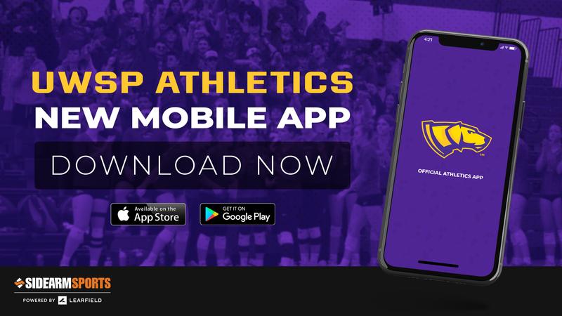 UWSPAthletics's tweet card. STEVENS POINT, Wis. – Stay connected to your favorite teams with UWSP Pointers Athletics, the official mobile app of UW-Stevens Point Athletics, powered by SIDEARM Sports.