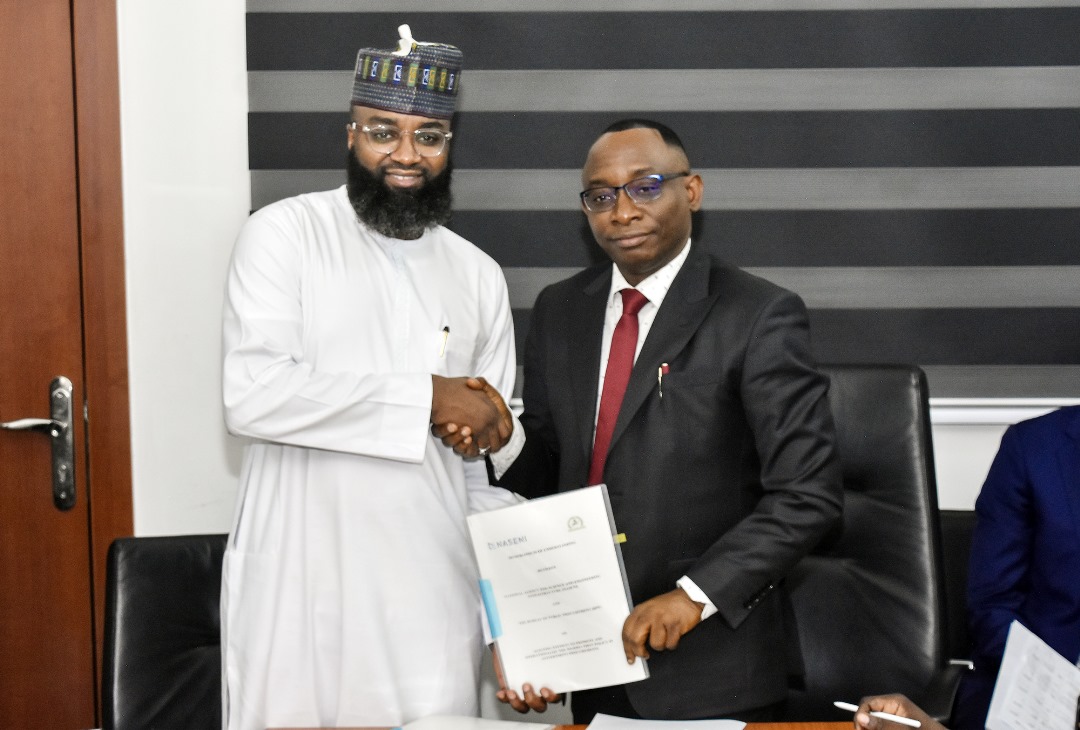ARISEtv's tweet card. BPP and NASENI sign MoU to promote local products, making them default procurement options for government MDAs nationwide.