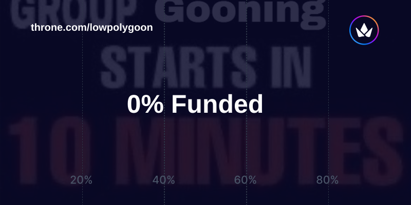 lowpolygoon's tweet card. Support Pixie <3 with a gift contribution on their Throne Wishlist