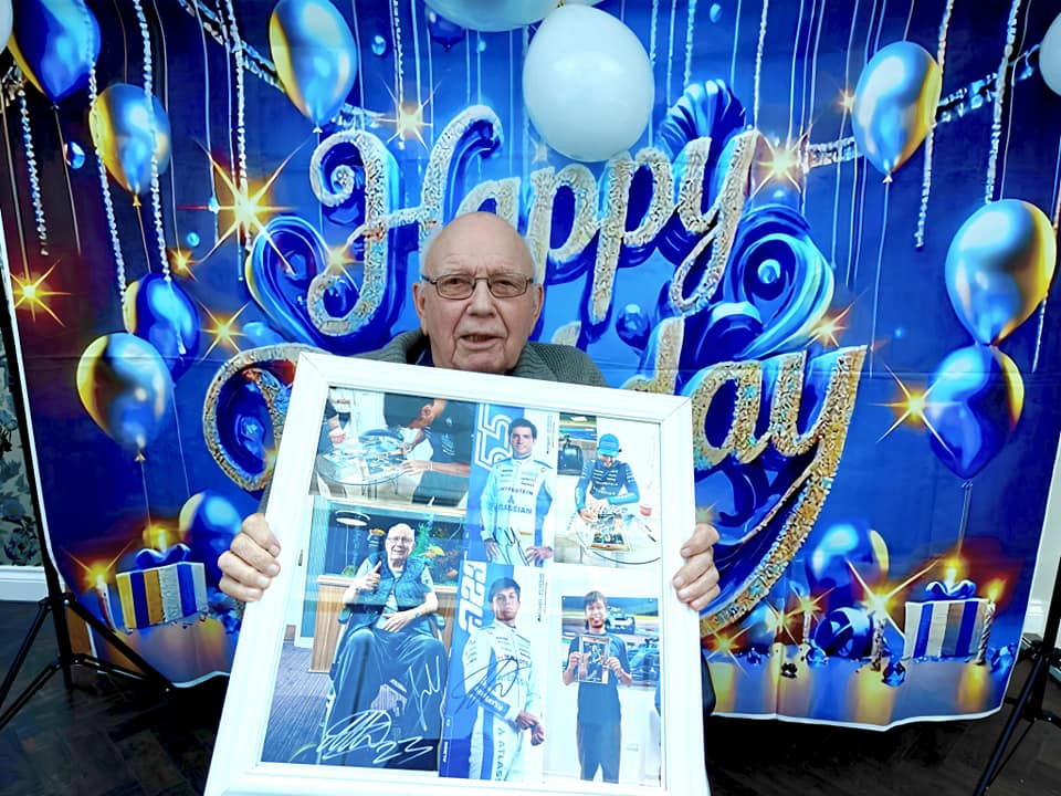 elystandard's tweet card. Bottisham care home resident was left beaming with joy after receiving a "truly special gift" for his birthday.