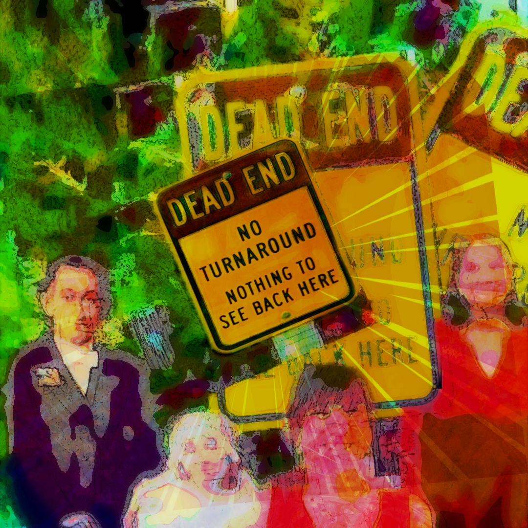 GhostParachute's tweet card. Daddy was a Stop Sign, hard-edged, dull red, scarred by BB pellets, a constructed concrete barricade blocking us from making our own decisions, even Mama, who Daddy misread like most men of his...