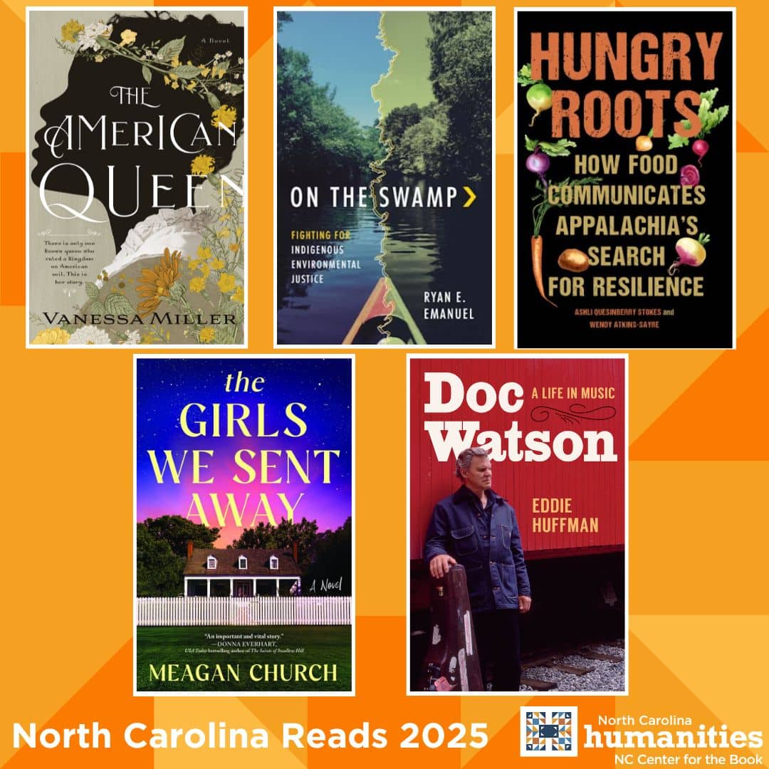 NCHumanities's tweet card. North Carolina Reads is North Carolina Humanities’ statewide book club. North Carolina Reads annually features five books that explore the histories and cultures of North Carolina.