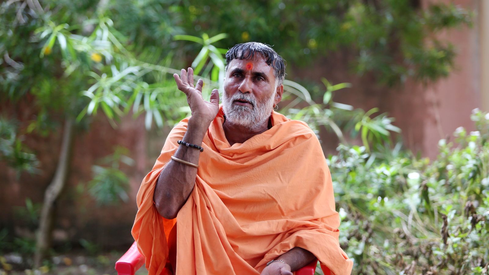 JhaNeetika12's tweet card. Leader of the Chatrapati Shivaji Sena, he and his outfit have allegedly been carrying out an ‘identification campaign’ of shops and dhabas along the Kanwar Yatra route to ‘ascertain the owner’s...