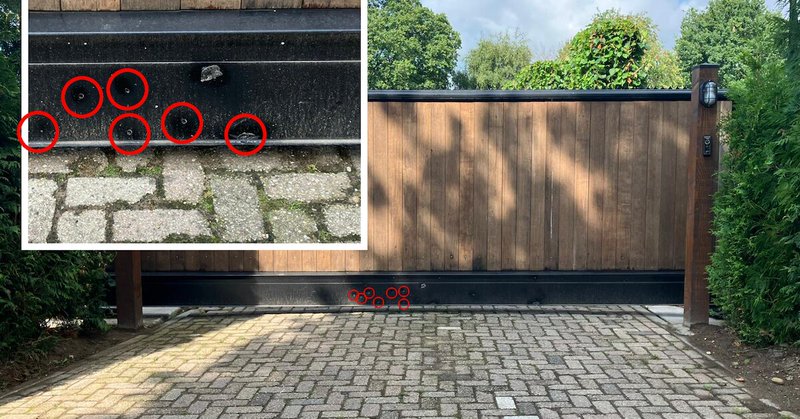Schutter rijdt na schietpartij de plomp in, Overasselt