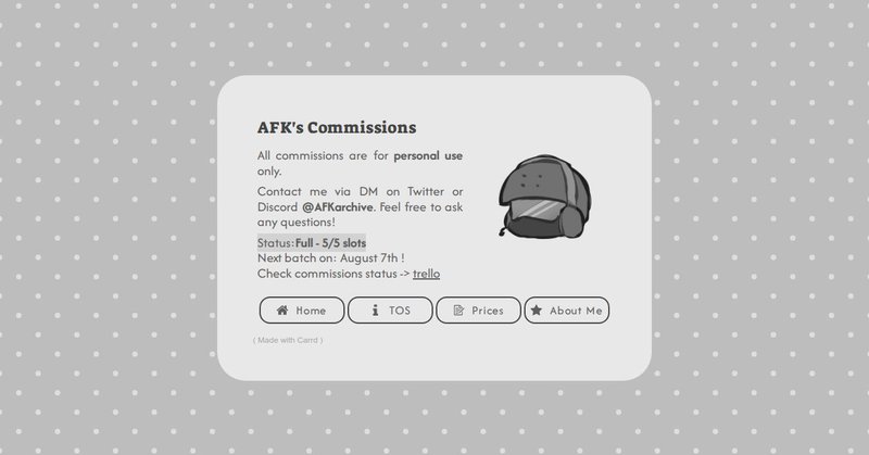 Tweet card summary image