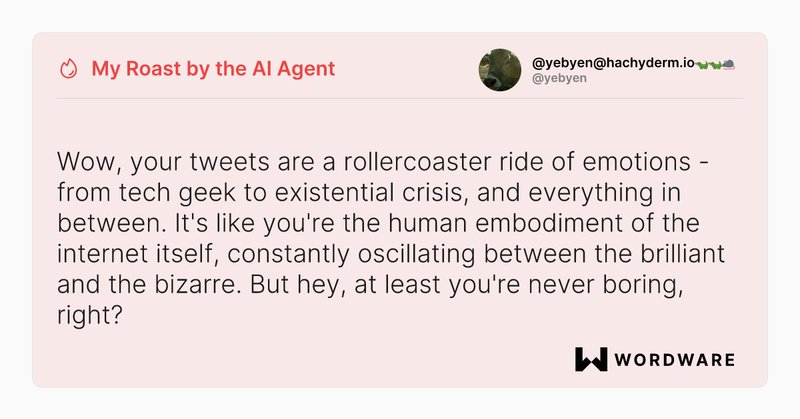 Tweet card summary image