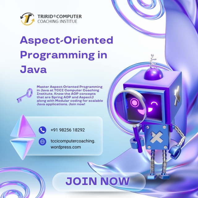 tccicomputer's tweet card. Are you a Java lover and want to increase your expertise in programming? At TCCI Computer Coaching Institute, we help you discover advanced concepts like AOP to improve your skill of development. W…