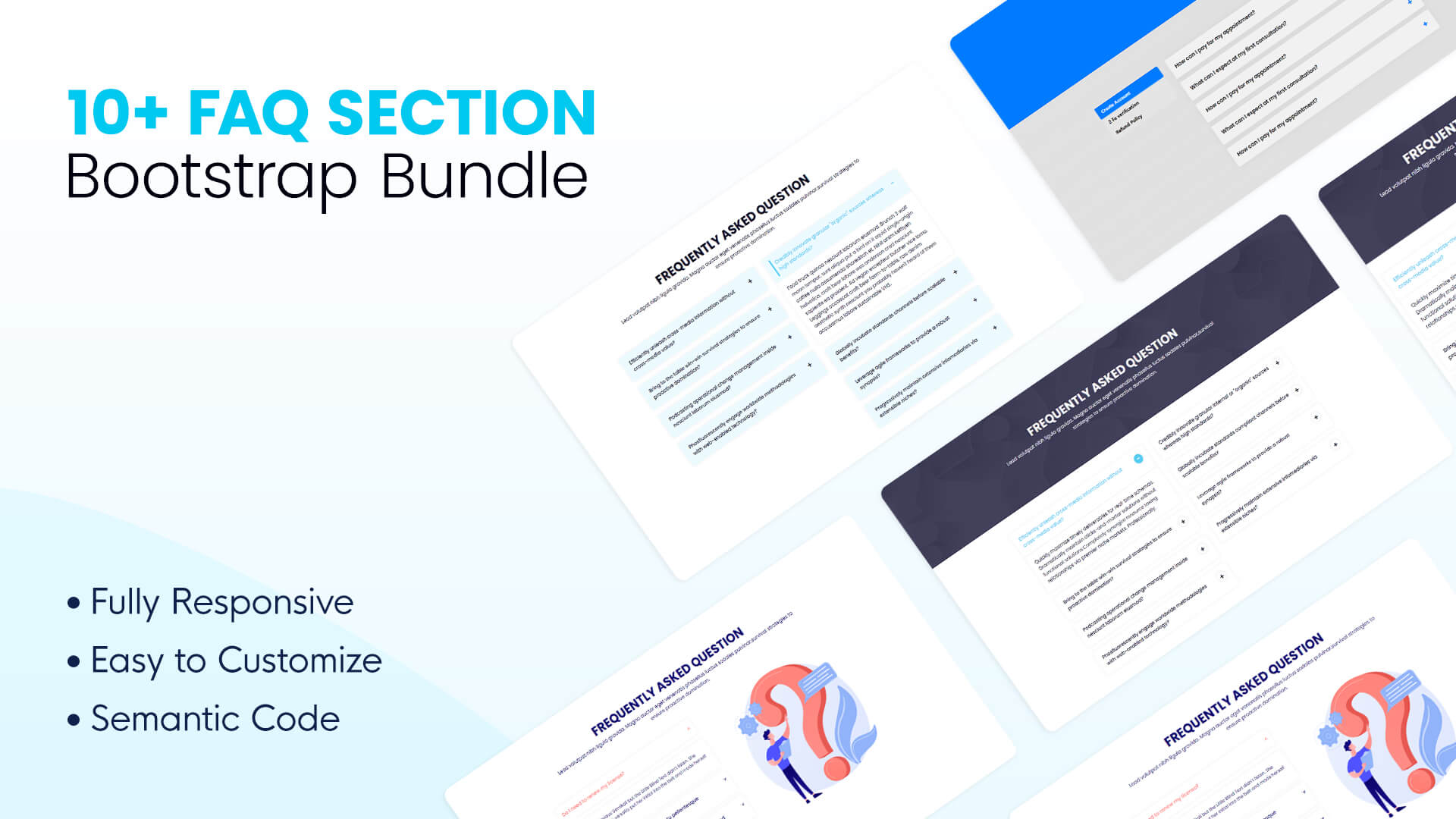 DesignToCodes's tweet card. 10+ FAQ Section is the perfect solution for creating a comprehensive and organized FAQ page. Download now and get started!