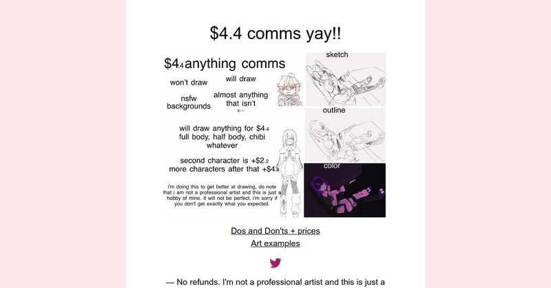 Tweet card summary image