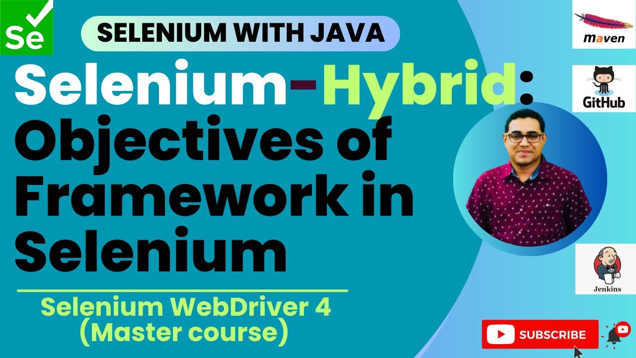 CodenboxTeam's tweet card. Session 60: Selenium-Hybrid | Essential Framework Types & Their...