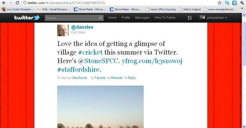 Tweet card summary image