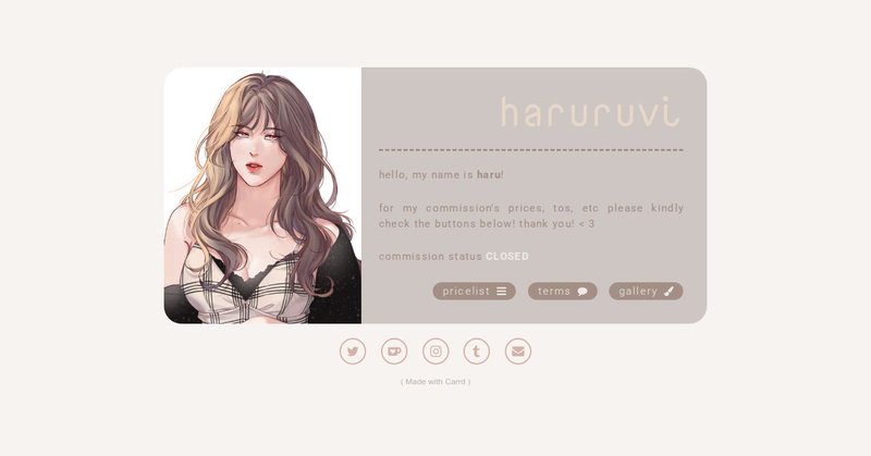 Tweet card summary image