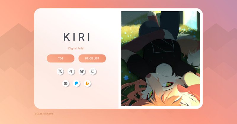 Tweet card summary image