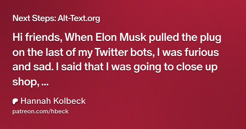 Tweet card summary image