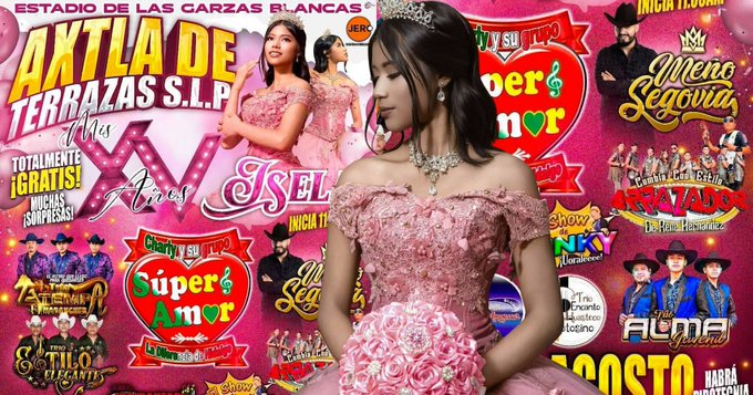 La fiesta de XV años de Isela Morales contó con más de 70 padrinos, menú con zacahuil y regalos sorpresa.