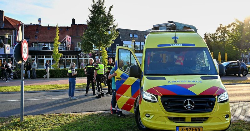 Ongeval met fatbike op oversteekplaats Burgemeester Kuntzelaan in Barneveld