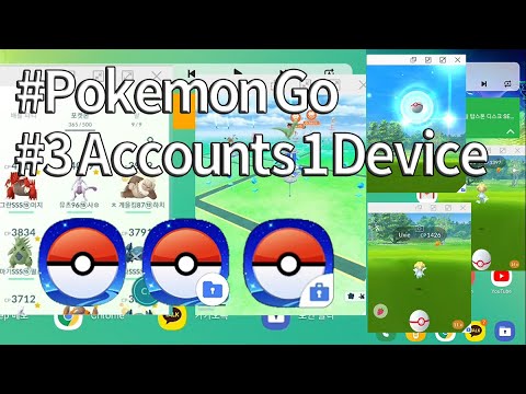 RhysBOT's tweet card. 포켓몬고 1폰 3계정 하는 방법: Test DPC & AFW 듀얼앱