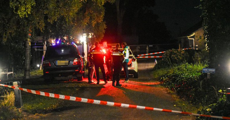 Bewoner gewond na schietpartij tijdens woningoverval