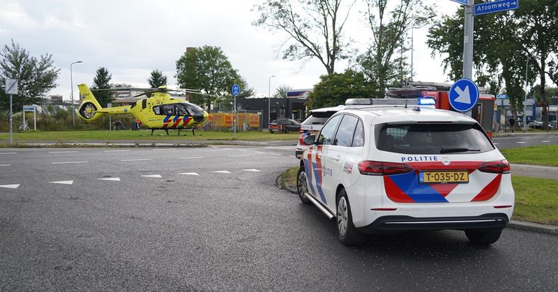 Ernstig ongeluk op Hoendiep in Stad