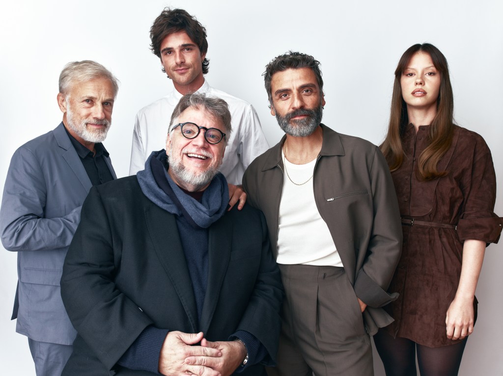 Deadline on X: "Guillermo Del Toro's 'Frankenstein' Stomps Into TIFF With Jacob Elordi, Mia Goth, Oscar Isaac & More, Gets Ovation https://t.co/nuVQKPvAMx" / X