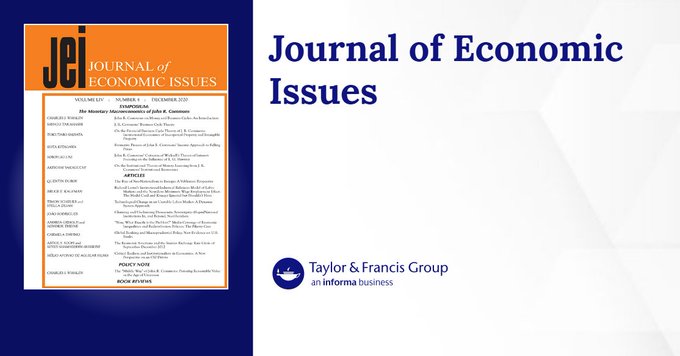 Journal cover image for Journal of Economic Issues