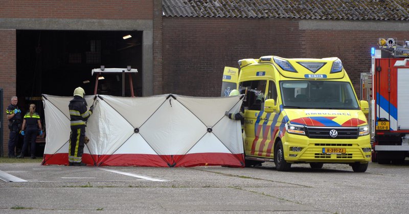 Ernstig ongeval bij grasdrogerij in Oosterwolde