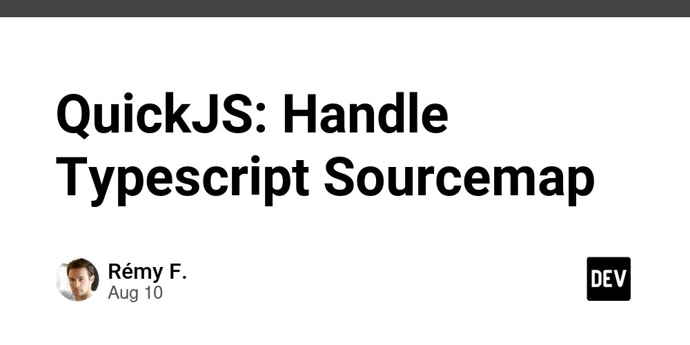 prod42net's tweet card. translate Stacktrace JS lines into they original TS lines