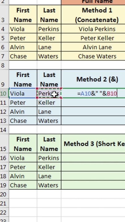 I_SamiSheikh's tweet card. Combine Text into One Cell in Excel (3 Easiest Ways) | #shorts...