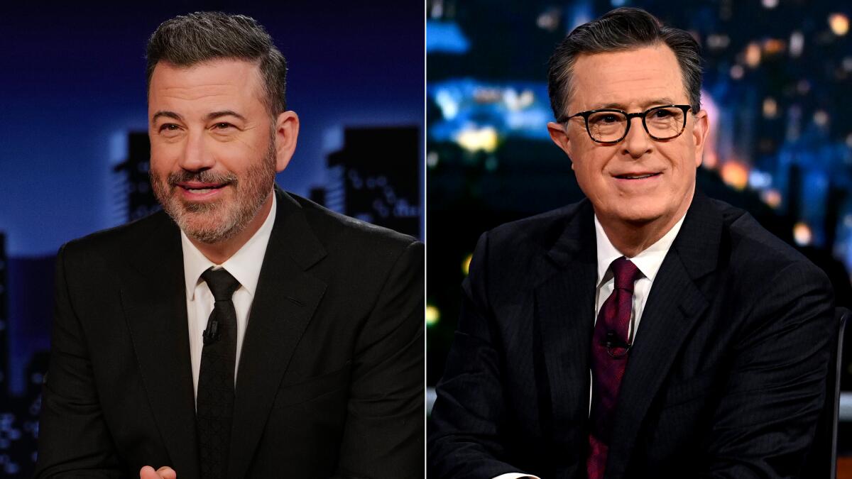 Los Angeles Times on X: "Commentary: After Kimmel and Colbert, who's next in the war against free speech? Not Gutfeld https://t.co/nTkklkJiRQ" / X