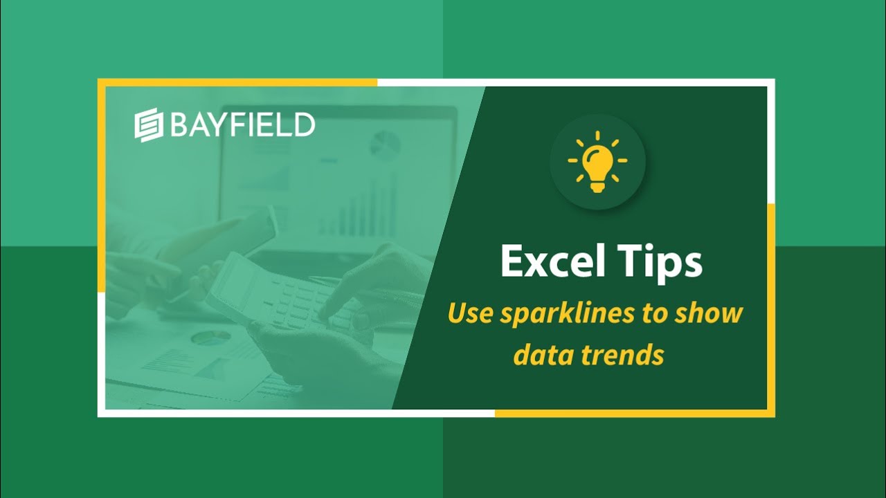 BayfieldTrain's tweet card. Use Sparklines to show data trends