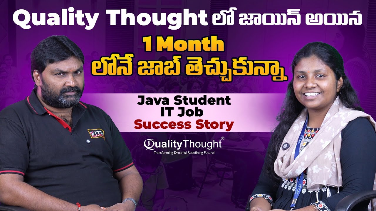 lilli_thoughts's tweet card. How I Got an IT Job in 1 Month | Java Student Success at Quality...