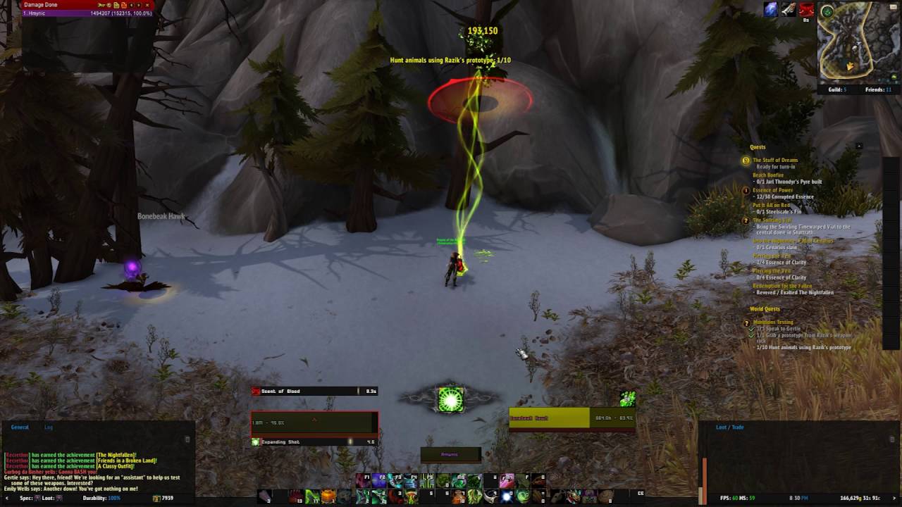 editingtutorial's tweet card. Munitions Testing - High Mountain World Quest