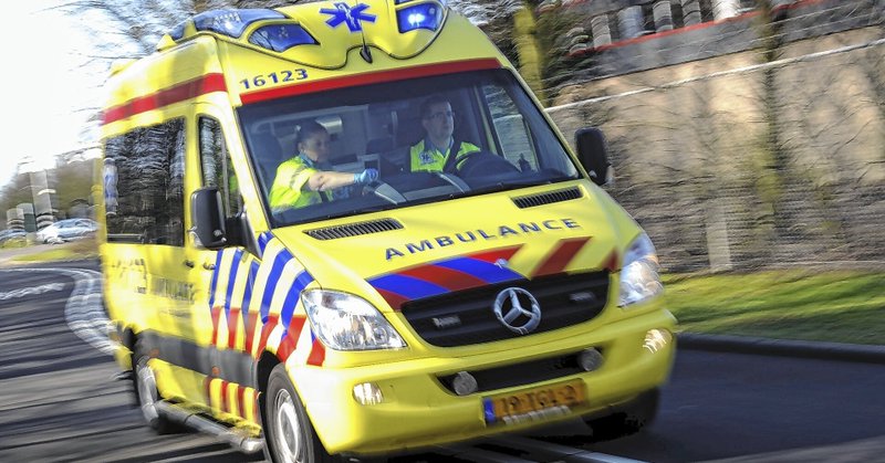 Botsing auto’s in Hoenderloo