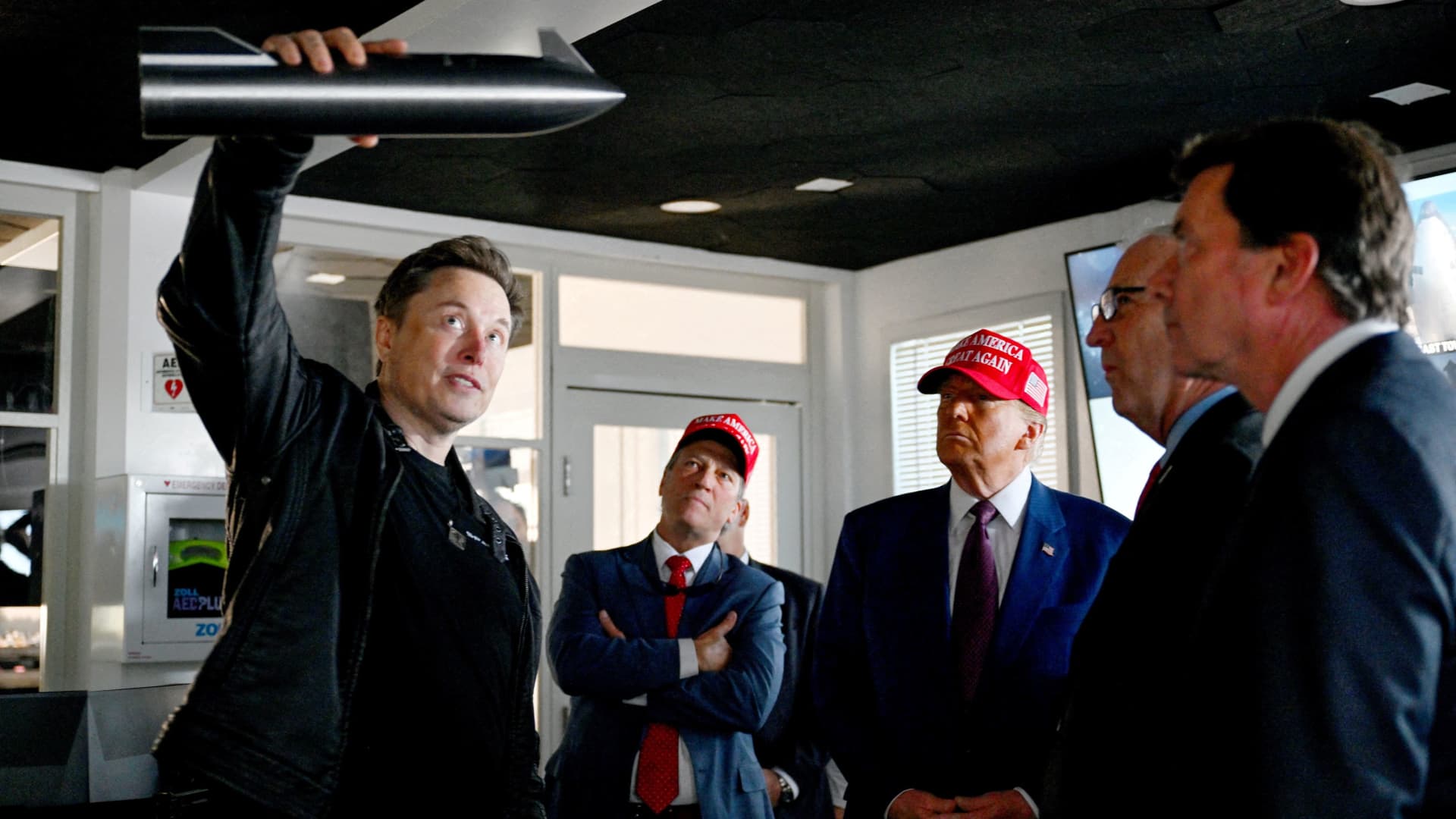 CNBC's tweet card. SpaceX holds $22 billion in government contracts, according to the company, with NASA and the Department of Defense among its largest customers.