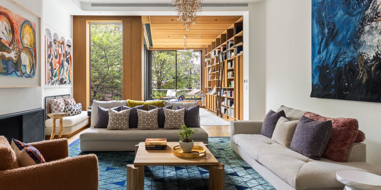 WSJRealEstate's tweet card. The sellers spent four years renovating the Brooklyn mansion, which first hit the market for $18 million in 2024.