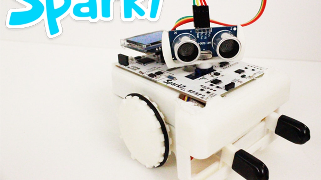 AtomSplitGames's tweet card. Easy, affordable, feature packed Arduino robot. Comes w/ sensors motors and more. Great intro to programming/electronics/robots