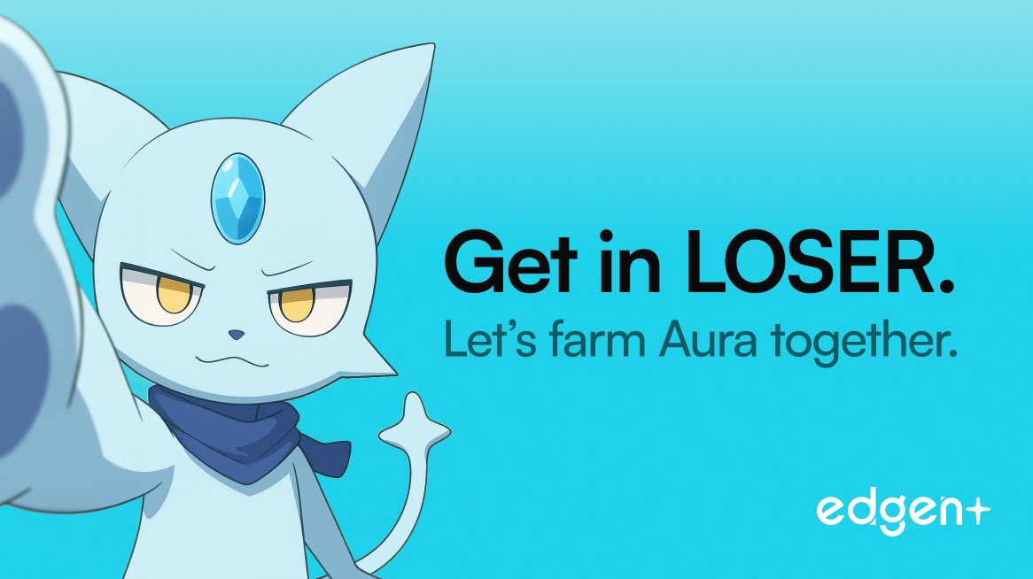 Seung_ha_'s tweet card. Unlock early access to Edgen's Aura Farming. Start earning exclusive rewards now!