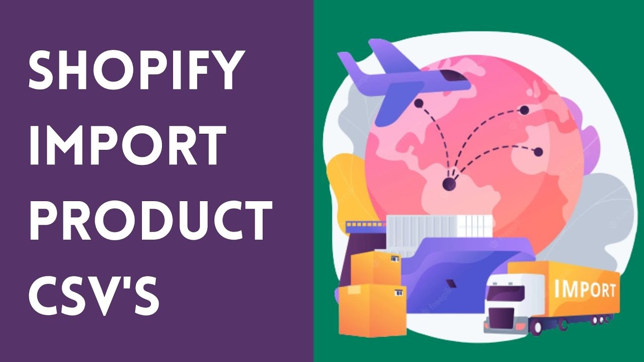 codeallhub's tweet card. How to Import Product CSV to Shopify || Product CSV's || Shopify...