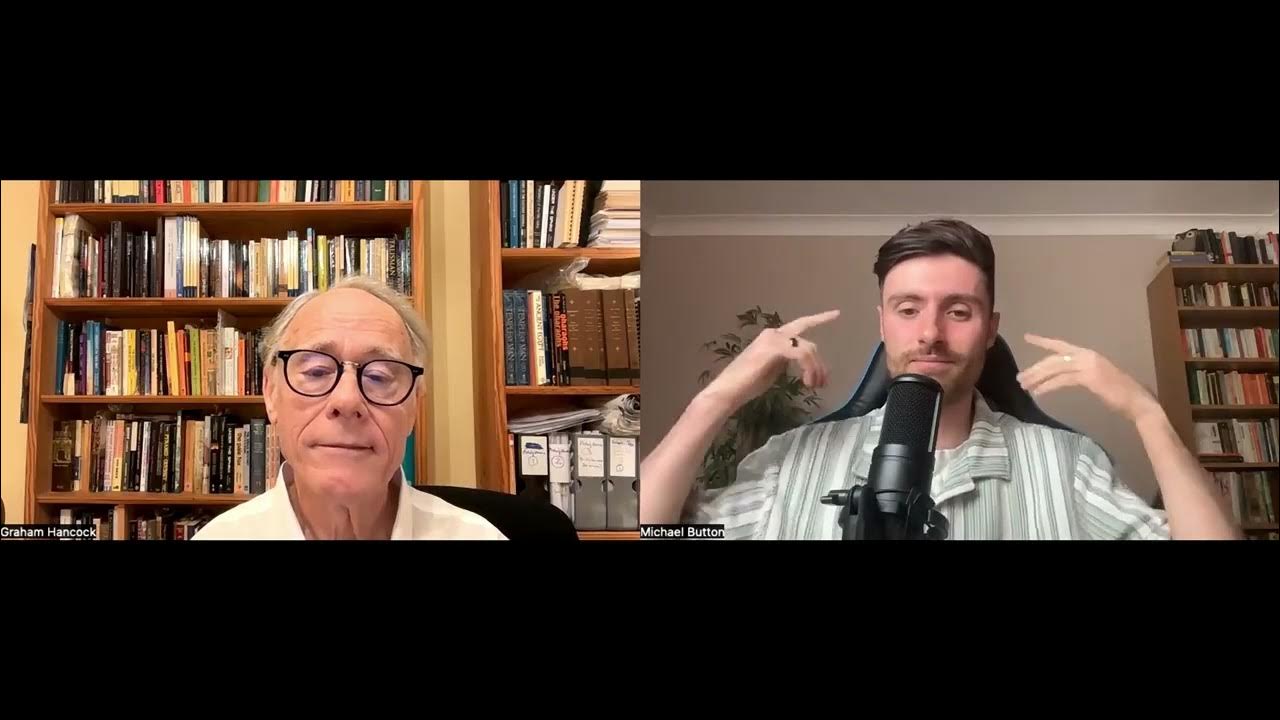Graham__Hancock's tweet card. Is Civilization OLDER Than We Think? Graham Hancock & Michael Button