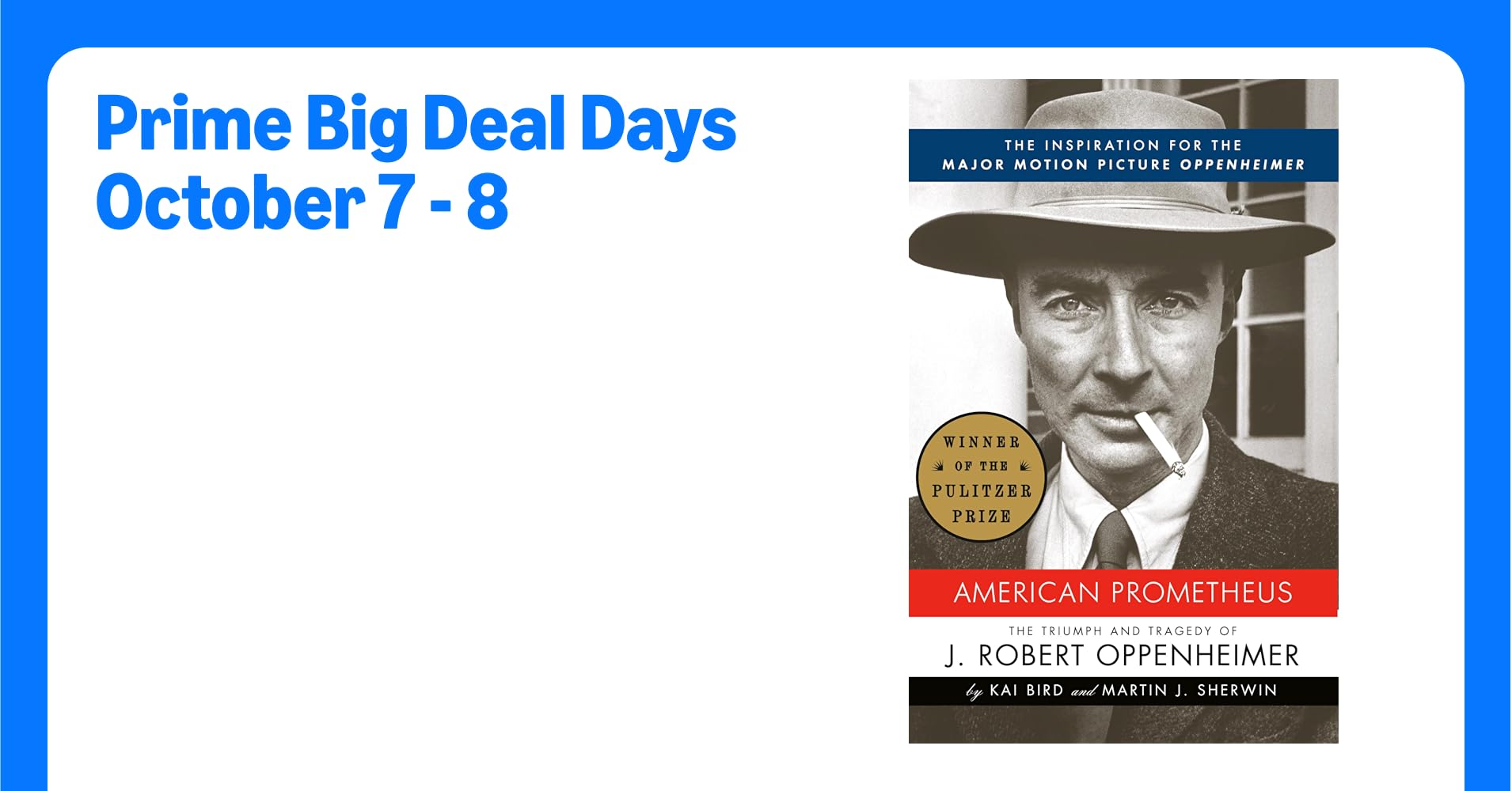 DrBookBook's tweet card. In this magisterial, acclaimed biography twenty-five years in the making, Kai Bird and Martin Sherwin capture Oppenheimer’s life and times, from his early career to his central role in the Cold War....