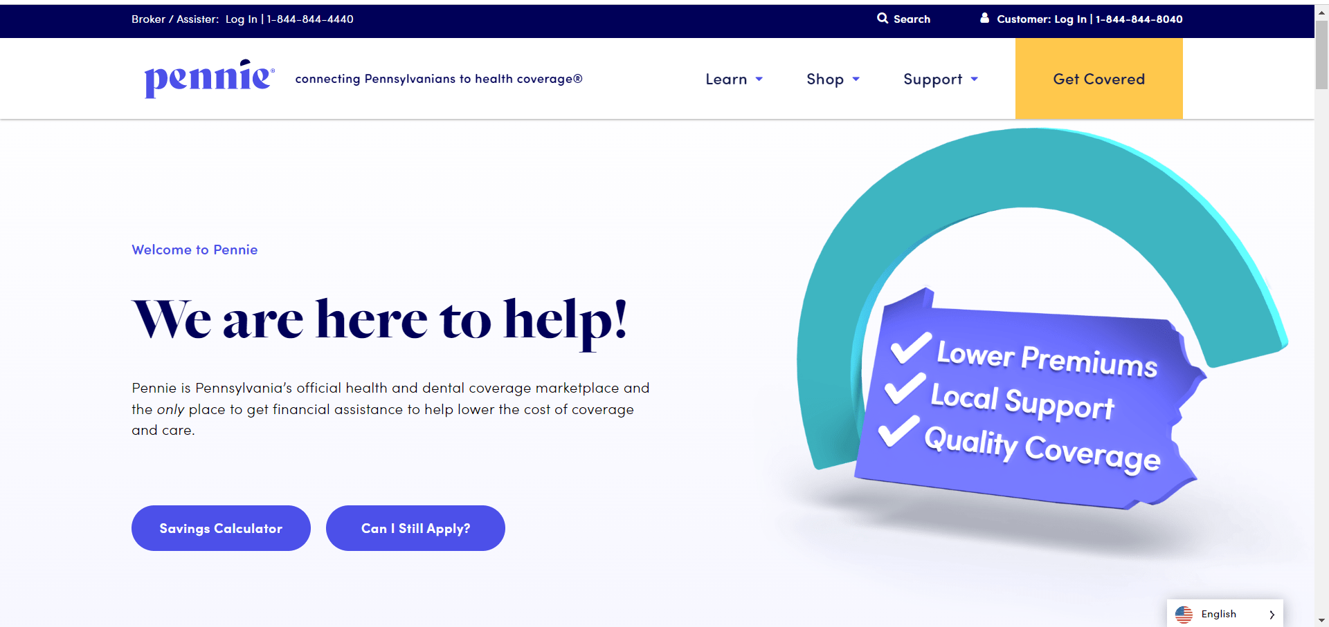 RepBenSanchez's tweet card. Pennie is Pennsylvania’s official health coverage marketplace; and the only place to get financial assistance to help lower the cost of coverage and care.