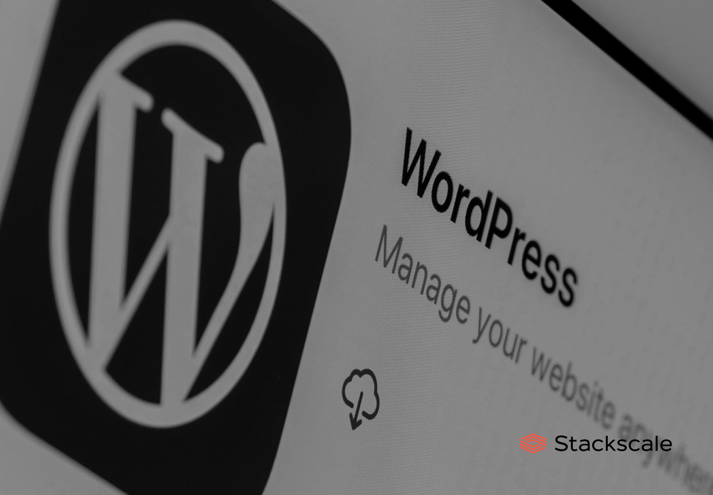 StackScale's tweet card. Discover our short guide of the essential aspects to achieve a High Availability WordPress website, while enhancing performance and resilience.