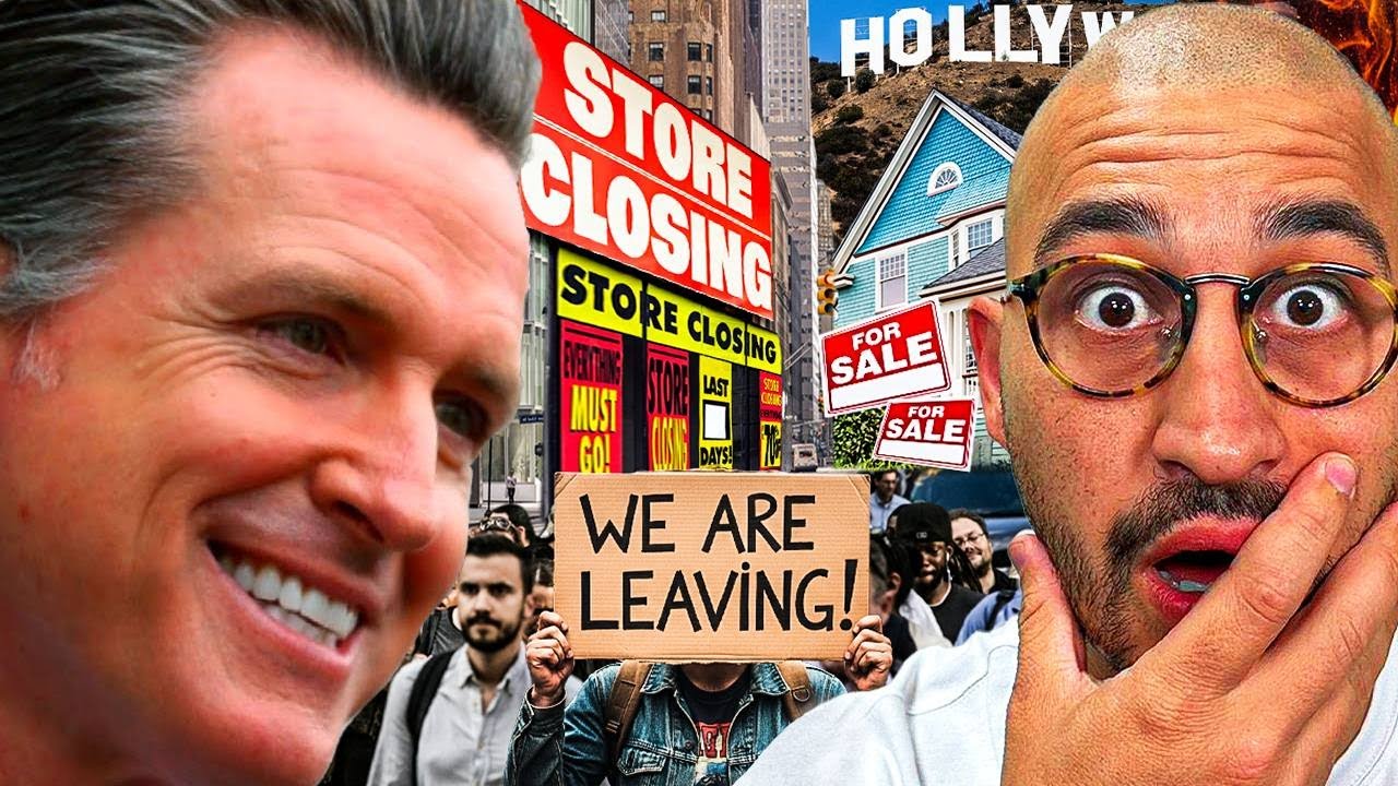 DenanStrong's tweet card. The Silent Collapse of California (No One’s Talking About This)